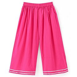 Babyhug Cotton Woven Three Fourth Sleeves Floral Printed Kurta & Palazzo Set with Dupatta - Off White