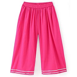 Babyhug Cotton Woven Three Fourth Sleeves Floral Printed Kurta & Palazzo Set with Dupatta - Off White