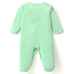 Babyhug Interlock Cotton Knit Full Sleeves Footed Sleep Suit with Fruit & Polka Dots Print Pack of 3 - Multicolour