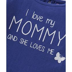Babyhug Cotton knit Full Sleeves Tops with Frill Detailing & Text Print Pack of 3 - Multicolour