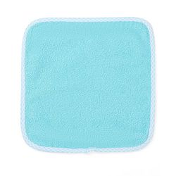 Babyhug Cotton Knit Solid Colour Wash cloths Pack of 6 - Multicolour