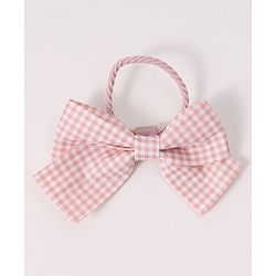 Babyhug Free Size Hair Accessories Combo Set With Bow & Floral Applique - Pink