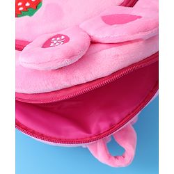 Babyhug Bunny Fashion Backpack  Free Size - Pink