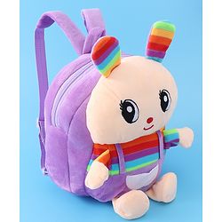 Babyhug Bunny Fashion Backpack - Purple