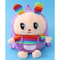 Babyhug Bunny Fashion Backpack - Purple