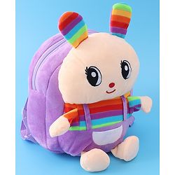 Babyhug Bunny Fashion Backpack - Purple