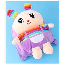 Babyhug Bunny Fashion Backpack - Purple