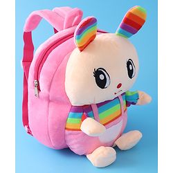 Babyhug Fashion Backpacks Bunny Applique - Pink