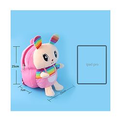 Babyhug Fashion Backpacks Bunny Applique - Pink