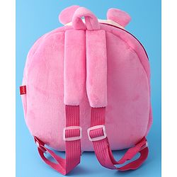 Babyhug Fashion Backpacks Bunny Applique - Pink