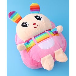 Babyhug Fashion Backpacks Bunny Applique - Pink