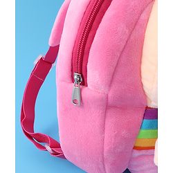 Babyhug Fashion Backpacks Bunny Applique - Pink