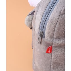 Babyhug Fashion Backpacks Unicorn Applique - Grey
