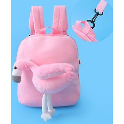 Babyhug Duck Applique Fashion Backpack - Pink