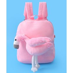 Babyhug Duck Applique Fashion Backpack - Pink
