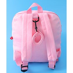 Babyhug Duck Applique Fashion Backpack - Pink