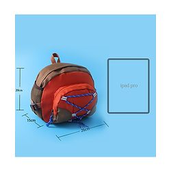 Babyhug Fashion Backpacks Free Size Boy - Orange