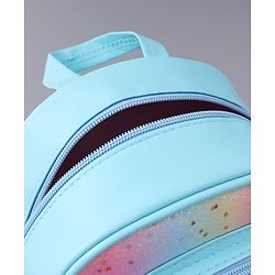 Babyhug Rainbow Detailed Fashion Backpack Free Size - Blue