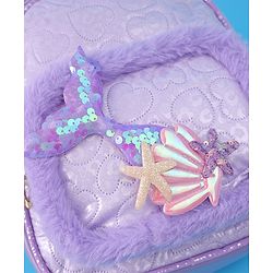 Babyhug Bow Fashion Backpacks Free Size - Purple
