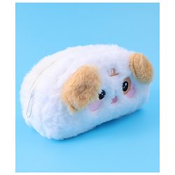 Babyhug Utility Pouch with Puppy Design - White