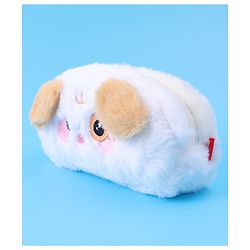 Babyhug Utility Pouch with Puppy Design - White