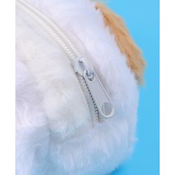Babyhug Utility Pouch with Puppy Design - White