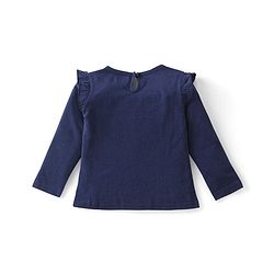 Babyhug Cotton Knit Full Sleeves Tops with Polka Dot & Text Print Pack of 3 - Multicolor