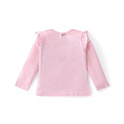 Babyhug Cotton Knit Full Sleeves Tops with Polka Dot & Text Print Pack of 3 - Multicolor