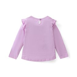 Babyhug Cotton Knit Full Sleeves Top with Text Print Pack of 3  - Multicolor