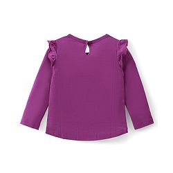 Babyhug Cotton Knit Full Sleeves Top with Text Print Pack of 3  - Multicolor