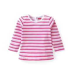 Babyhug Cotton Knit Full Sleeves Top with Koala & Floral Print Pack of 3 - Multicolor