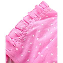 Babyhug Cambric Woven Cap with Knot Polka Dot & Floral Print Pack of 3 - Multicolor