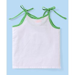 Babyhug 100% Cotton Shoulder Tie Knot Jhablas with Sea Life & Unicorn Print Pack of 5 - White