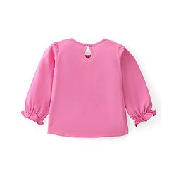 Babyhug Cotton Knit Full Sleeves Top with Heart & Polka Dot Print Pack of 3 - Multicolor