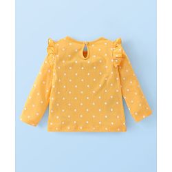 Babyhug Cotton Knit Full Sleeves Top with Frill Detailing & Floral Print  Pack of 3 - Multicolor