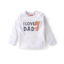 Babyhug Cotton Knit Full Sleeves T-Shirt with Animal & Text Print Pack of 3 - Multicolor