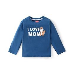 Babyhug Cotton Knit Full Sleeves T-Shirt with Animal & Text Print Pack of 3 - Multicolor