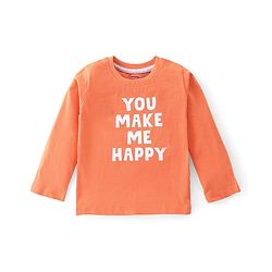 Babyhug Cotton Knit Full Sleeves T-Shirt with Striped & Text Print Pack of 3- Multicolor