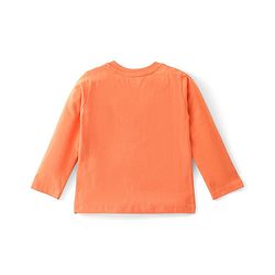 Babyhug Cotton Knit Full Sleeves T-Shirt with Striped & Text Print Pack of 3- Multicolor