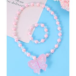 Babyhug Free Size  Jewellery Set - Light Pink