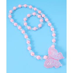 Babyhug Free Size  Jewellery Set - Light Pink