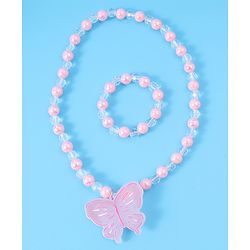 Babyhug Free Size  Jewellery Set - Light Pink