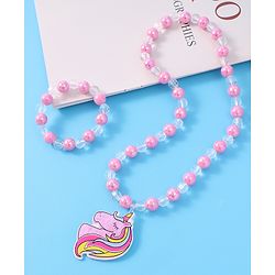 Babyhug Free Size  Jewellery Set - Dark Pink