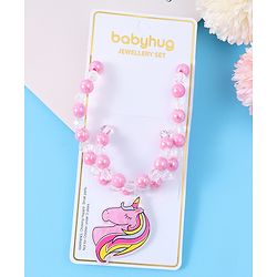 Babyhug Free Size  Jewellery Set - Dark Pink