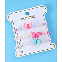 Babyhug Free Size Bracelets Pack of 3 - Multicolor