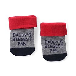 Cute Walk by Babyhug Anti Skid Ankle Length Antibacterial Knitted Striped & Text Design Socks Pack Of 3 - Blue Grey & White