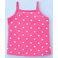 Babyhug Disney Cotton Lycra Knit Singlet Sleeves Slips With Minnie Mouse & Friends Graphics Pack of 3 - Pink & White