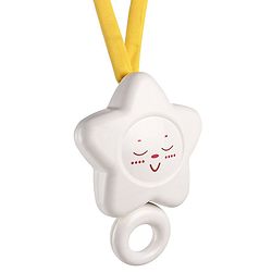Babyhug Melodious Star Shaped Musical Cot Mobile - White