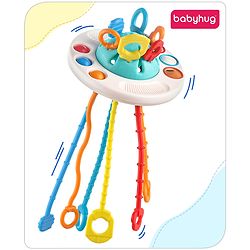 Babyhug Little Explorer's UFO Montessori Toy - Multicolor