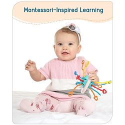 Babyhug Little Explorer's UFO Montessori Toy - Multicolor